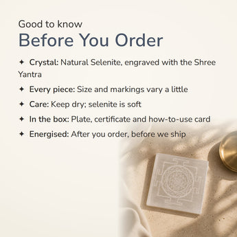 Selenite Charging Plate – good to know before you order
