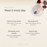 How to wear your Lapis Lazuli Pencil Pendant – daily wear, morning wish, recharge on selenite or moonlight