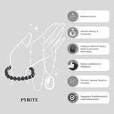 Pyrite Bracelet - WorldOfOorja