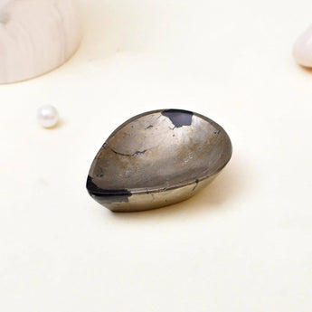Pyrite Crystal Diya - WorldOfOorja