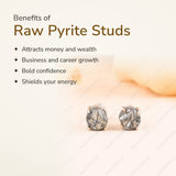 Benefits of Raw Pyrite Studs – World of Oorja
