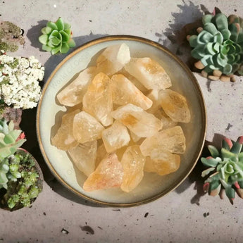 Raw Citrine Cluster — The Sovereign