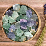 Raw Multiflourite Cluster - WorldOfOorja