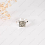 Raw Pyrite Ring - WorldOfOorja