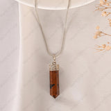 Red Jasper Pencil Pendant - WorldOfOorja