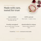 Rhodochrosite bracelet – The Oorja promise: lab certified, 100% natural, freshly energised, handcrafted in Jaipur