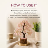 How to use your Rose Quartz Crystal Tree