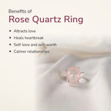 Benefits of Rose Quartz Ring – World of Oorja