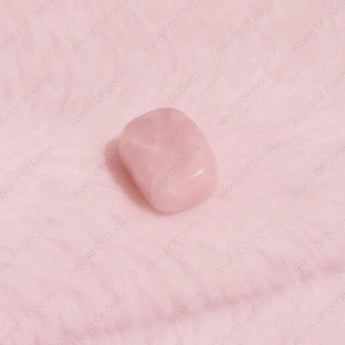 Rose Quartz Tumble Stones - WorldOfOorja