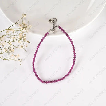 Ruby Anklet - WorldOfOorja
