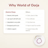 Why World of Oorja – Ruby Anklet