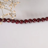 Natural Ruby Silver Adjustable Bracelet (Manik) – image 4