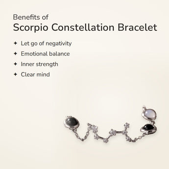 Benefits of Scorpio Constellation Bracelet – World of Oorja