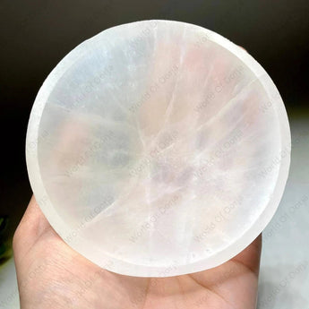 Selenite Bowl - WorldOfOorja