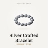 Silver Crafted Bracelet