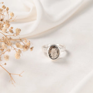 Smoky Quartz Ring – Grounding, Anxiety Relief & Stress Release – image 1