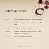 Sulemani Hakik bracelet – before you order: size, what is in the box, energised after order