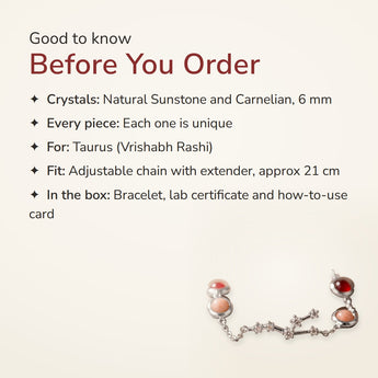Taurus Constellation Bracelet – good to know before you order