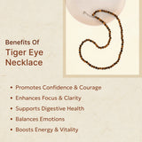 Tiger Eye Necklace - WorldOfOorja