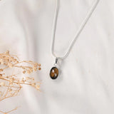 Tiger Eye Pendant – Focus & Courage – World of Oorja (image 3)