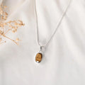 Tiger Eye Pendant – Focus & Courage – World of Oorja
