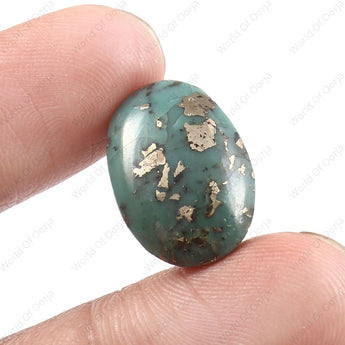 Turquoise (Firoza) (14.10 Carat, 15.47 Ratti) - WorldOfOorja