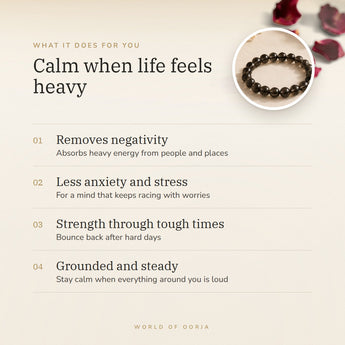 Smoky Quartz Bracelet benefits – World of Oorja