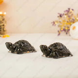Vastu Pyrite Tortoise (Pack of 2) - WorldOfOorja