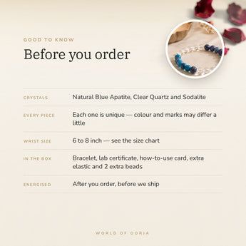 Weight Loss Bracelet – before you order: size, what is in the box, energised after order