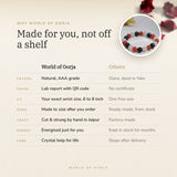 Why World of Oorja – PCOD/PCOS Support Bracelet made for you, finished by hand in Jaipur