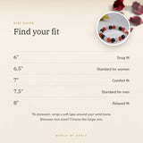 PCOD/PCOS Support Bracelet size guide – 6 to 8 inch