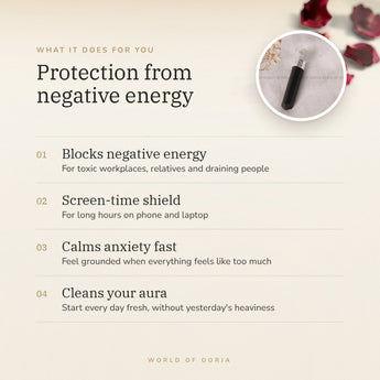 Black Tourmaline Pencil Pendant benefits – World of Oorja
