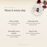 How to wear your Sulemani Hakik Ring – daily wear, morning wish, recharge on selenite or moonlight