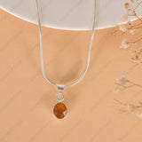 Yellow Sapphire (Pukhraj) Pendant - WorldOfOorja