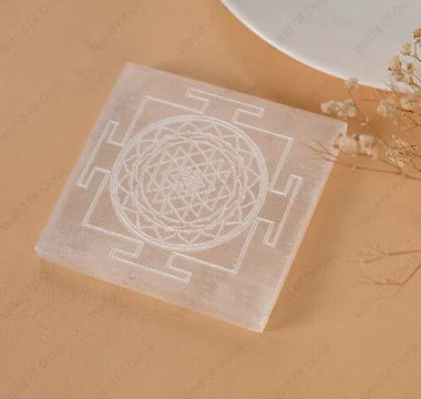 Selenite Plate