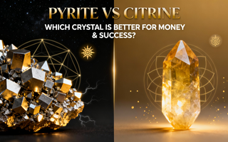 Pyrite vs Citrine