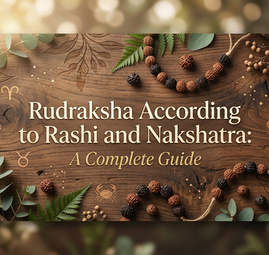 Rudraksha According to Rashi and Nakshatra: A Complete Guide