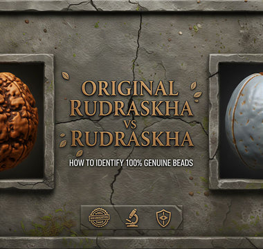 Original Rudraksha vs Fake Rudraksha — How to Identify 100% Genuine Beads