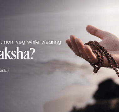 Can You Eat Non-Veg While Wearing Rudraksha? Modern Spiritual Perspective - WorldOfOorja