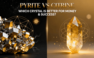 Pyrite vs Citrine — Which Crystal Is Better for Money & Success? - WorldOfOorja