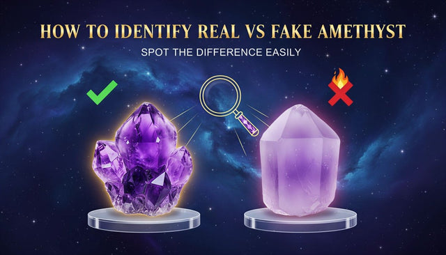 Real vs Fake Amethyst — How to Identify Genuine Amethyst Crystal Easily ...
