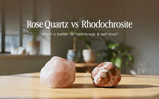 Rose Quartz vs Rhodochrosite: Which is better for heartbreak & self-love? - WorldOfOorja