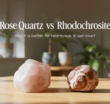 Rose Quartz vs Rhodochrosite: Which is better for heartbreak & self-love? - WorldOfOorja
