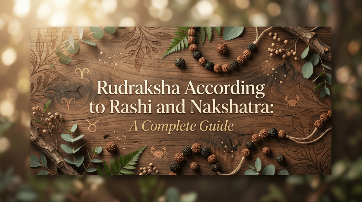 Rudraksha According to Rashi and Nakshatra: A Complete Guide – WorldOfOorja