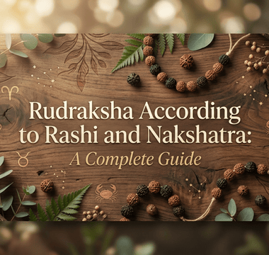 Rudraksha According to Rashi and Nakshatra: A Complete Guide - WorldOfOorja