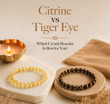 Citrine vs. Tiger Eye: Which Crystal Bracelet Is Best for You?