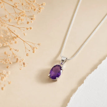 Amethyst Pendant – Calm, Sleep & Intuition – World of Oorja (image 4)