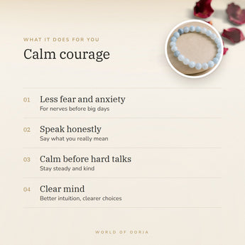 Aquamarine Bracelet benefits – World of Oorja