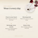 How to wear your Smoky Quartz Pendant – daily wear, morning wish, recharge on selenite or moonlight