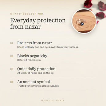 Evil Eye Ring benefits – World of Oorja